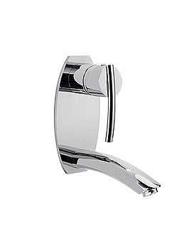 Sagittarius Pure Wall Mounted Basin Mixer Tap