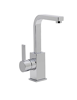 Swivel Spout Monobloc Basin Mixer Taps With Pop Up Waste | EV/106/C