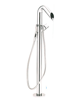 Bath Shower Mixer With Kit Floor Standing. The One