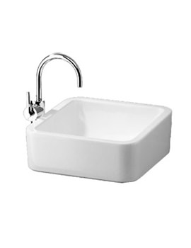 Ideal Standard White cube Countertop Vessel Basin | IS0183