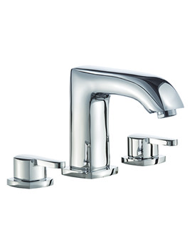 Mayfair Arch Three Hole Bath Tap Set | ARC045