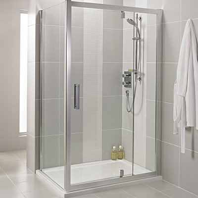 Ideal Standard Pivot Corner Shower Door With Inline Panel 1200