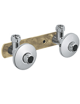 Grohe Grohtherm Chrome G1000 Bracket For Exposed Installation - 18153000 - Image
