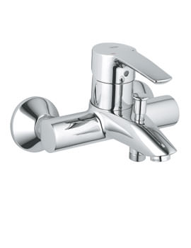 Grohe Eurostyle Cosmo Wall Mounted Chrome Bath Shower Mixer Tap - 33591002 - Image