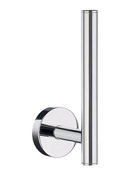 Home Spare Polished Chrome Toilet Roll Holder