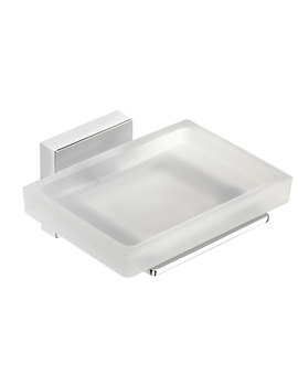 Croydex Cheadle Flexi-Fix Soap Dish And Holder - QM511941 - Image