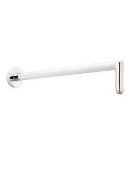 Hudson Reed Wall Mounted Mitred Shower Arm Chrome - ARM07 - Image