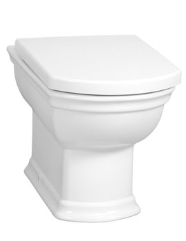 VitrA Serenada White 560mm Back-To-Wall WC Pan - Image