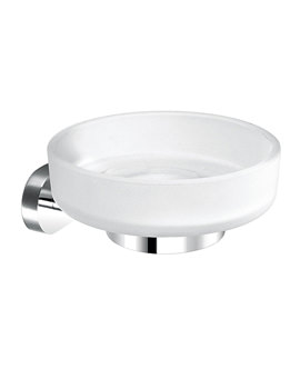 Life Soap Dish With Chrome Holder