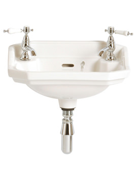 Heritage Granley 2 Taphole Baby Basin - Image