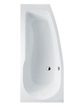 Cleargreen Ecocurve White Bath 1700 x 750mm Left Hand - Image