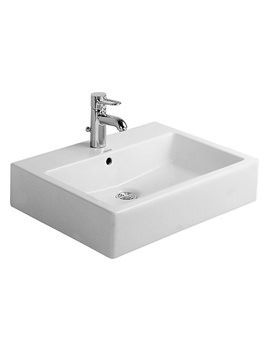 Duravit Vero White 500 x 470mm Ground Countertop Basin - Image