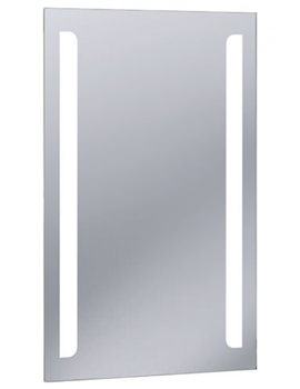 Crosswater Elite 500mm x 800mm Illuminated Dazzling LED Back Lit Mirror - Image