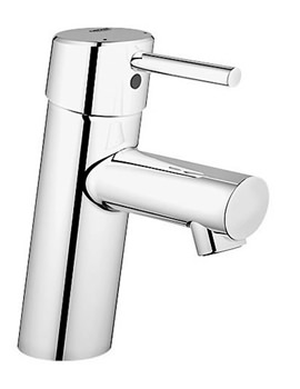 Grohe Concetto Half Inch Chrome Basin Mixer Tap Without Waste - 3224010L - Image