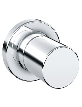 Grohe Grohtherm 3000 Cosmopolitan Concealed Chrome Stop Valve Trim - 19470000 - Image