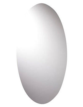 Croydex Belham Oval Mirror 900 x 450mm