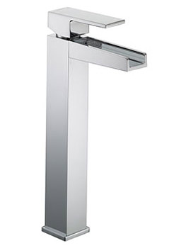 Bristan Hampton Tall Chrome Basin Mixer Tap - Ha Tbas C - Image