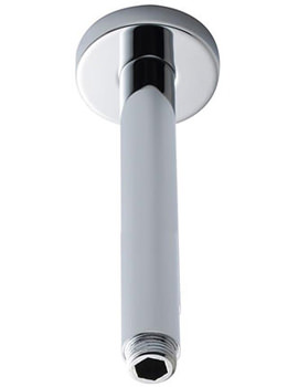 Hudson Reed 300mm Ceiling Mounted Shower Arm Chrome - Image