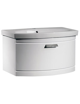 Tempo 650mm Wall Mounted Unit And Basin