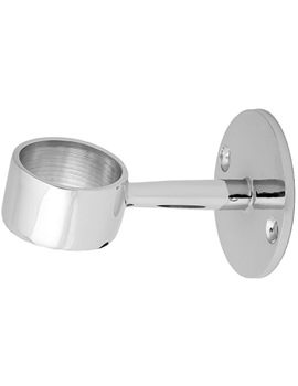 Wall Mounted Chrome Hose Retainer - Spe09