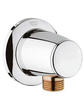 Movario Chrome Shower Outlet Elbow Half Inch - 28405000