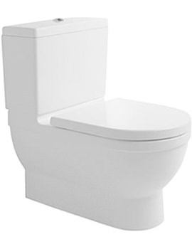 Starck 3 White Close Coupled Big Toilet With Cistern
