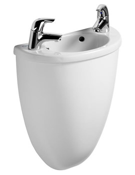 Ideal Standard Space Micro Handrinse Basin And Semi Shroud 400mm - E617701 - Image