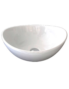 RAK Shell White Sit On Basin - SHELBAS - Image