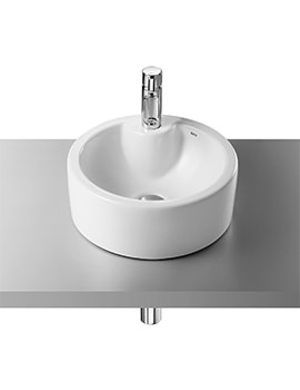 Terra White On Countertop Basin 390mm Wide - 32722T000