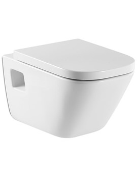 Roca The Gap White Wall Hung WC Pan 540mm Projection - Image