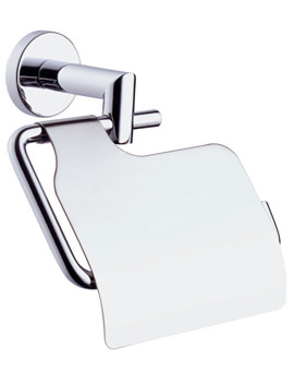 Minimax Toilet Roll Holder Chrome With Cover