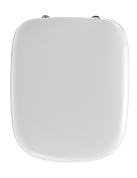 White 45 x 36 x 5 cm Croydex Sit Tight Huron Toilet Seat 