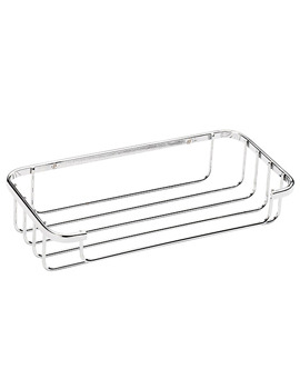 Stainless Steel Chrome Cosmetic Basket