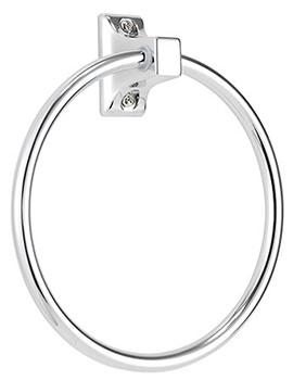 Sutton Chrome Ring For Towels