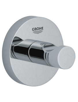 Grohe Essentials Chrome Robe Hook - Image