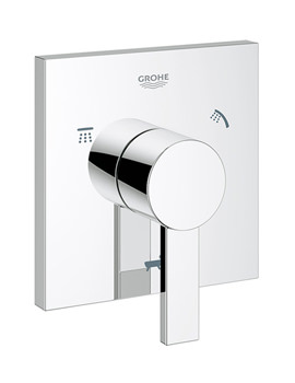 Grohe Allure 5-Way Chrome Diverter Without Concealed Body - Image