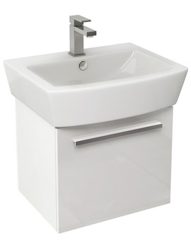 Hudson Reed Fusion 1000mm Wall Hung 4 Door Slimline Vanity Unit And ...