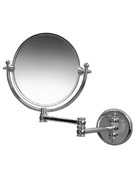 Classic Traditional 190mm Round Magnifying Mirror - 681C