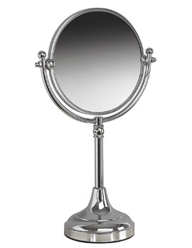 Classic 190mm Round Magnifying Table Mirror - 682C