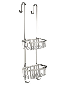 Miller Classic Two Tier 650mm High Shower Caddy - Image