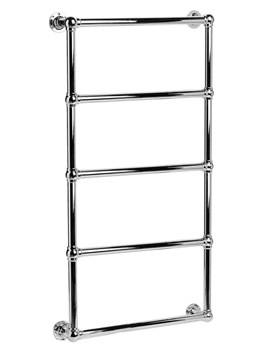 Dq Heating Elveden Wall Mounted 1599mm High Heated Towel Rail - Image
