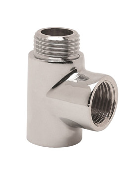 Dq Heating Tee Piece For Dual Fuel Towel Rails - Image