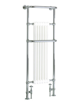 Heritage Cabot 583mm Wide Heated Towel Rail - Image