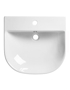 Roper Rhodes Zest 500mm Wide Wall Mounted Or Countertop Basin - Image