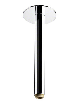 Ceiling-fed Fixed Showerhead Arm Chrome - 1.1799.006