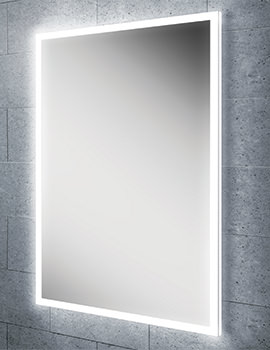 Globe 50 Steam Free LED Mirror With Ambient Lighting 500 x 700mm