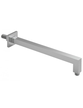 Vado Mix Wall Mounted Chrome Square Shower Arm - Image