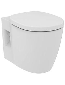 Concept Freedom White Raised Height Wall Hung WC Pan 545mm