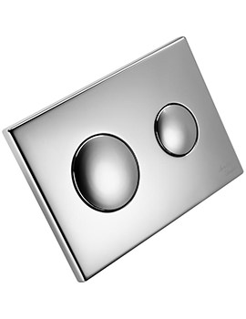 Armitage Shanks Contemporary Dual Flush Plate With Logo