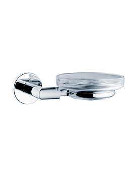 Minimax Soap Dish With Chrome Holder
